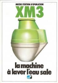 SOAF XM3 Micro station d'épuration de 1979 fabriqué en France